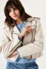 Zippered Moto Jacket sold by Bellissima