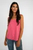 Tencel Tank Top With Button Front sold by Bellissima