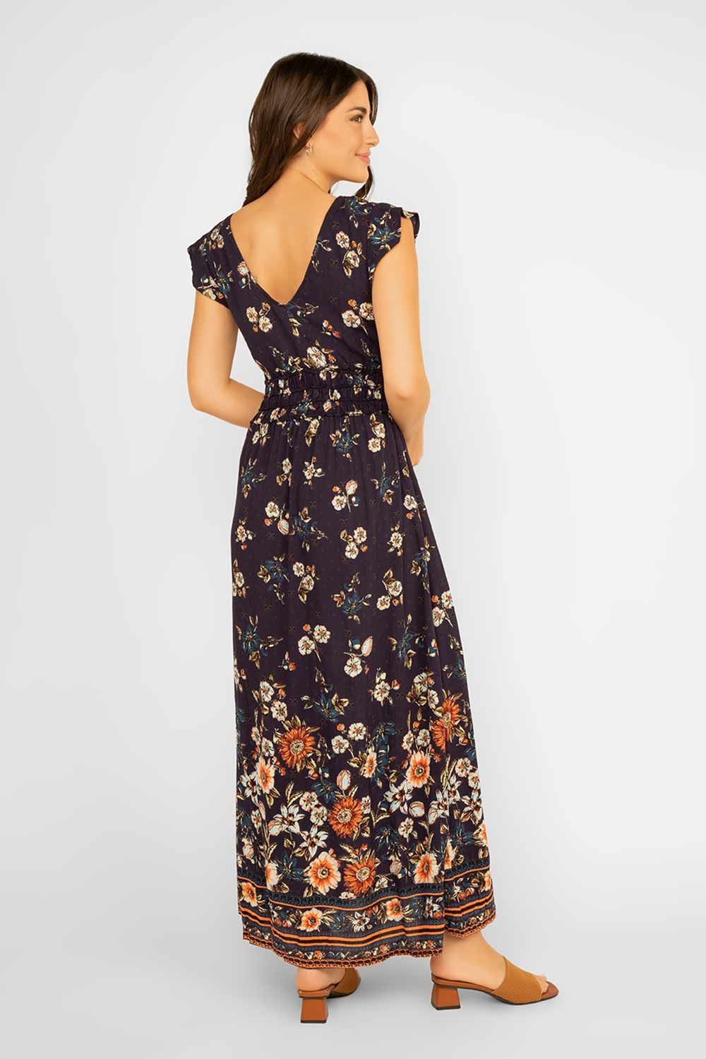 Floral Printed Maxi Dress sold by Bellissima product image thumbnail 2