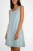 Chambray Sleeveless A-Line Dress sold by Bellissima
