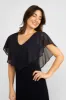 Chiffon Ruffle Overlay Dress sold by Bellissima