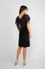 Chiffon Ruffle Overlay Dress sold by Bellissima
