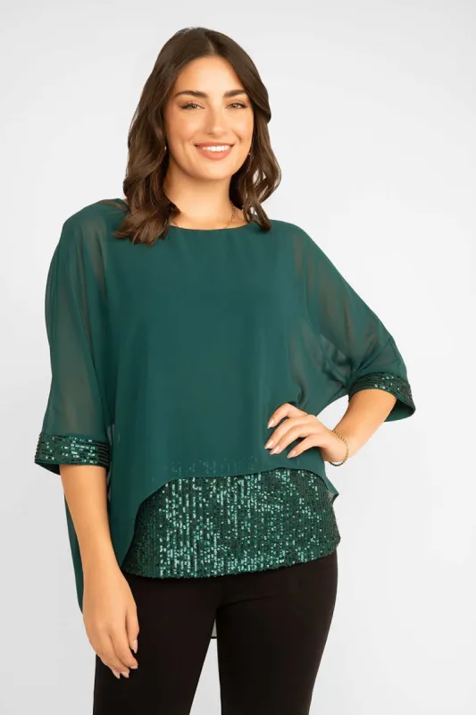 Overlay Blouse sold by Bellissima