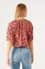 Short Sleeve Floral Blouse sold by Bellissima