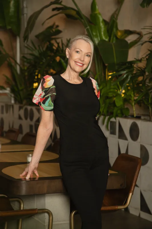 Floral Sleeve Top sold by Bellissima