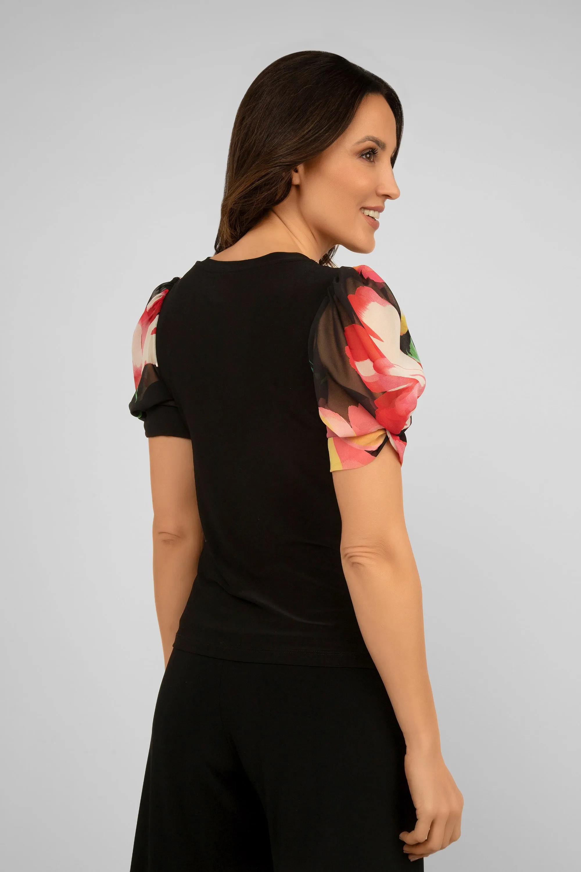 Floral Sleeve Top sold by Bellissima product image thumbnail 5