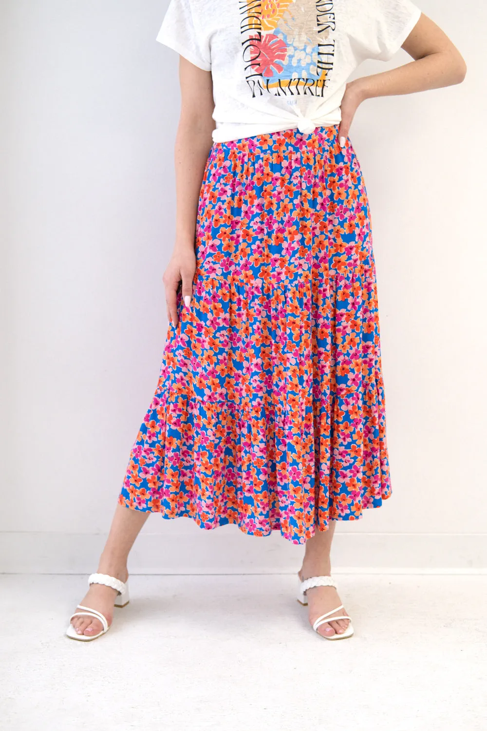 Floral Maxi Skirt sold by Bellissima product image thumbnail 2