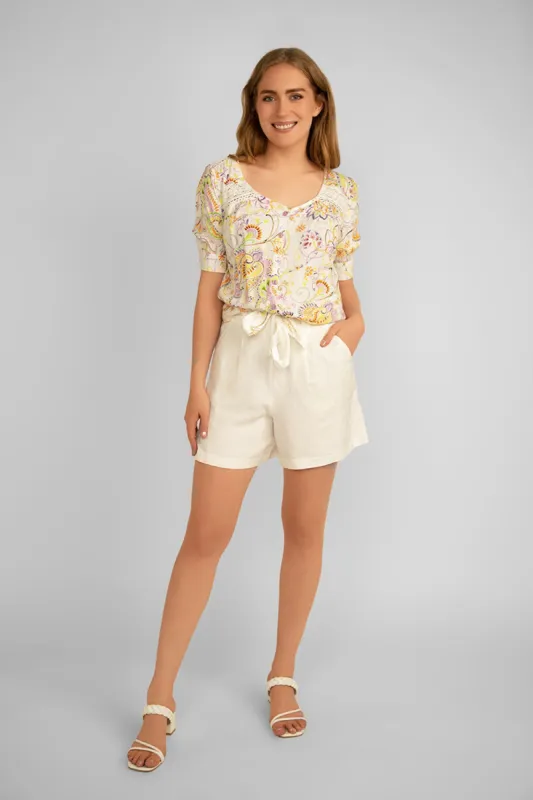 Tie Waist Shorts sold by Bellissima