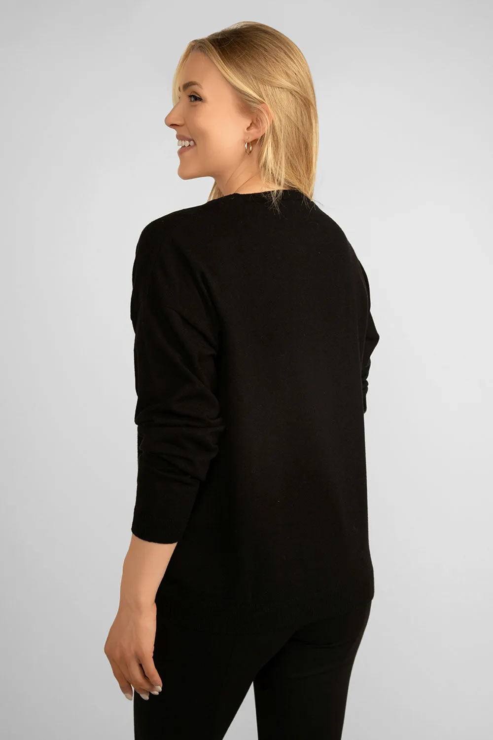 Lightweight Rhinestone Sweater sold by Bellissima product image thumbnail 3