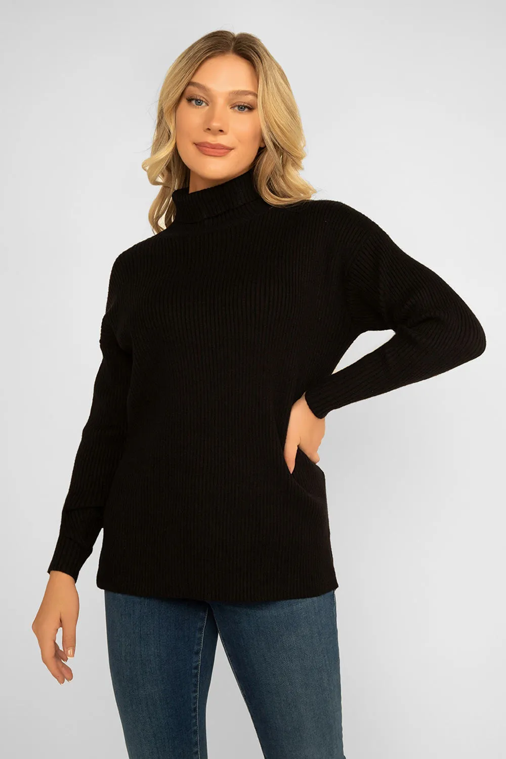 Turtleneck Tunic Sweater sold by Bellissima product image thumbnail 4