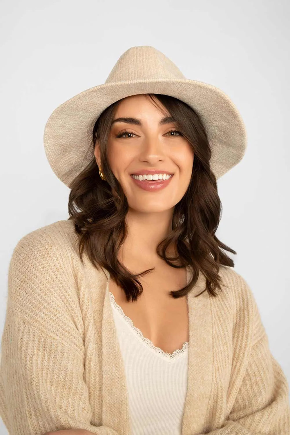 Felt Fedora Hat sold by Bellissima