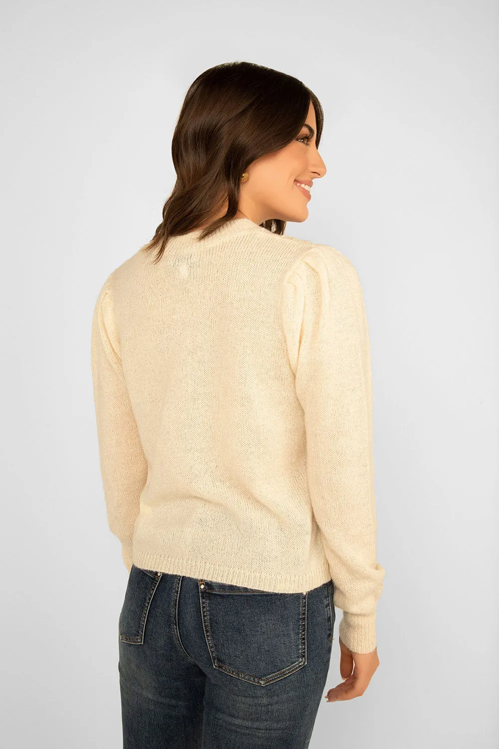 Embroidered Flower Sweater sold by Bellissima product image thumbnail 3