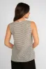 Striped Cotton Linen Tank Top sold by Bellissima