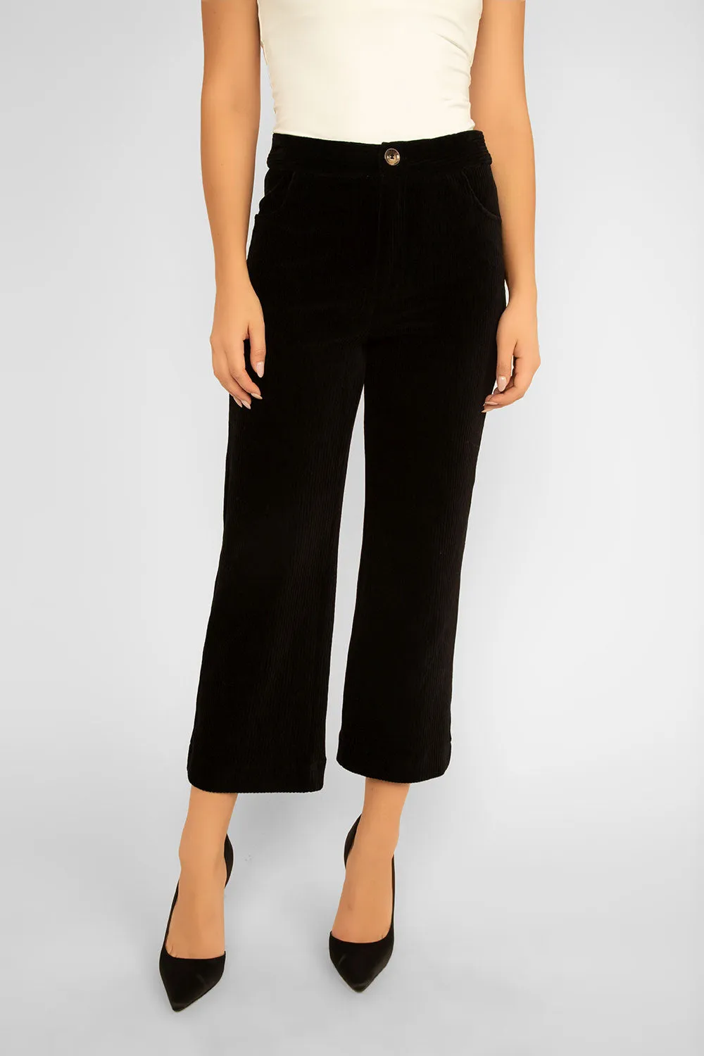 Wide Leg Corduroy Pants sold by Bellissima product image thumbnail 2