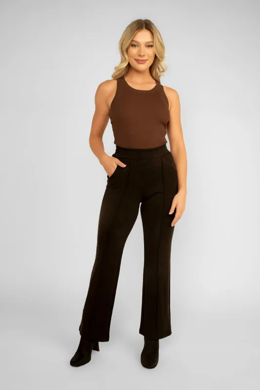 Flare Modal Trousers sold by Bellissima