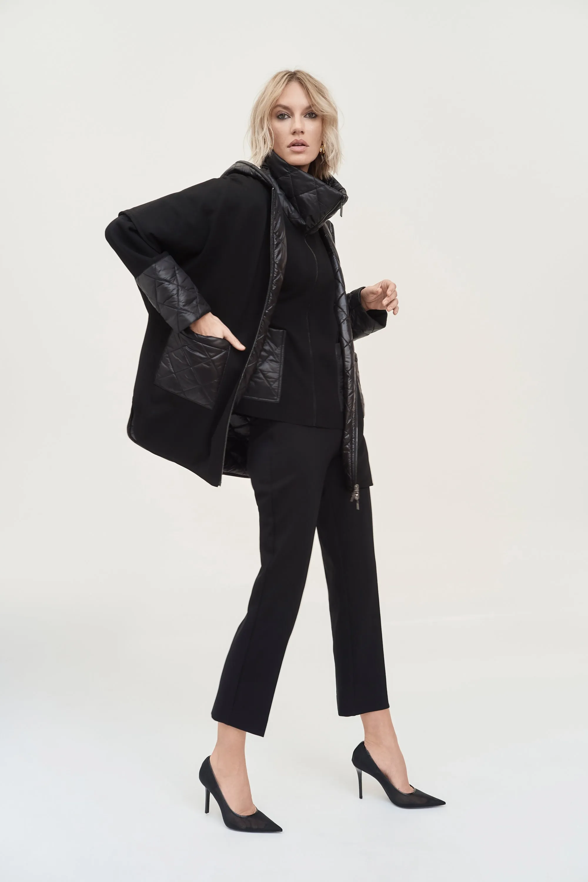 Heavy Knit Straight Pull-On Pants sold by Bellissima