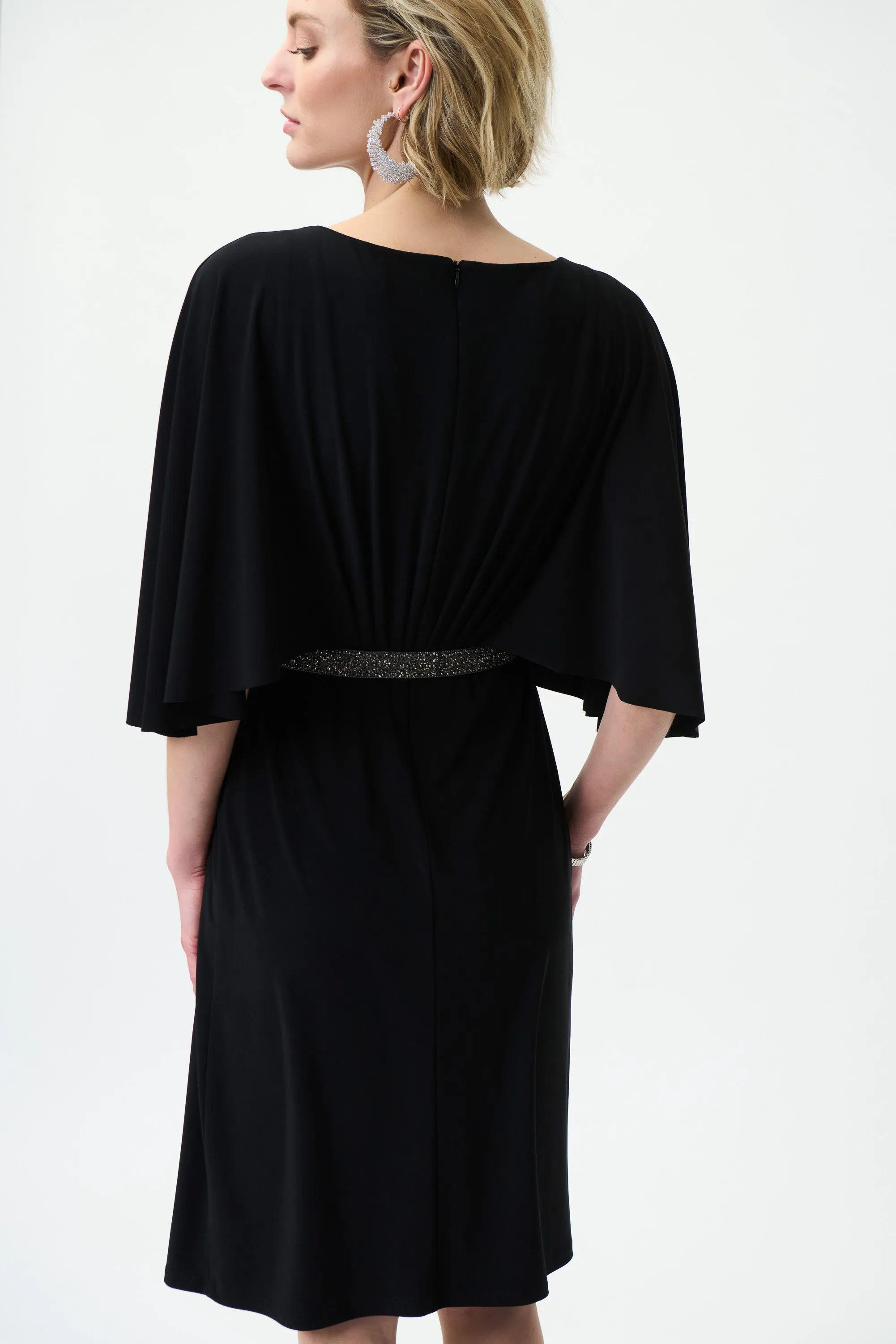 Dolman Sleeve Pleated Dress sold by Bellissima product image thumbnail 5