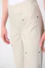 Millennium Cropped Pull On Pants With Patch Pockets sold by Bellissima