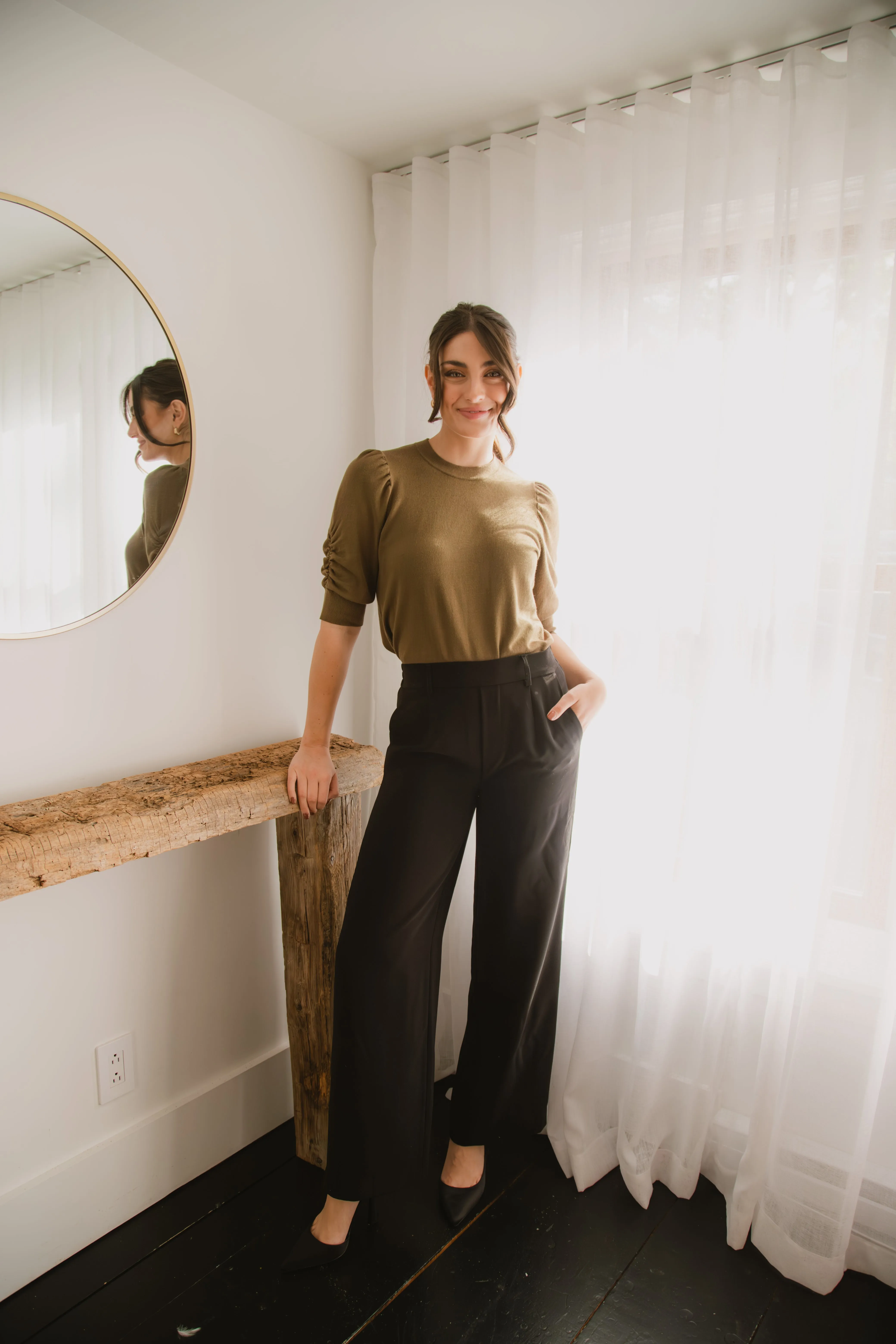 Flare Trousers sold by Bellissima