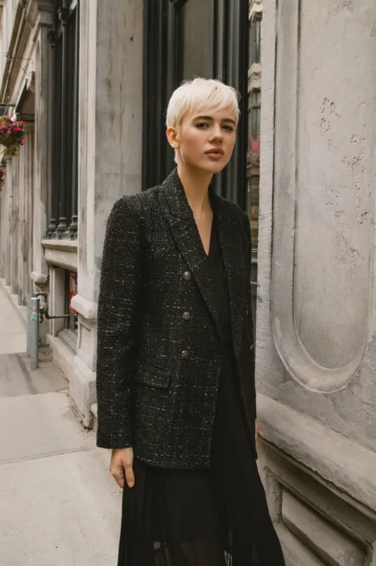 Lurex Tweed Blazer sold by Bellissima