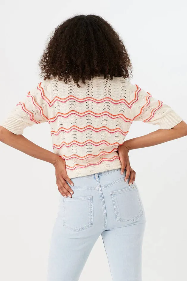 Cotton Stripe Sweater sold by Bellissima product image thumbnail 4