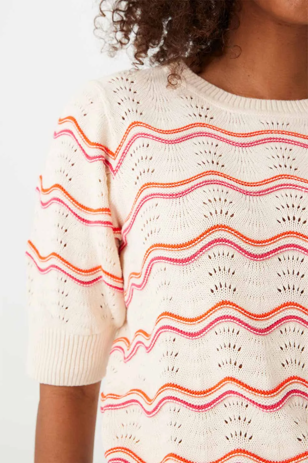 Cotton Stripe Sweater sold by Bellissima product image thumbnail 2