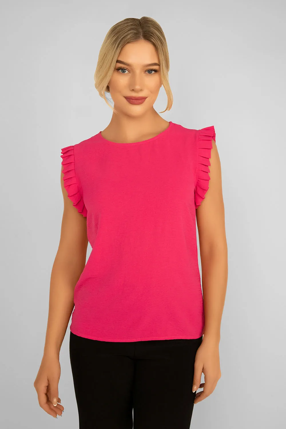 Ruffle Sleeve Blouse sold by Bellissima product image thumbnail 3
