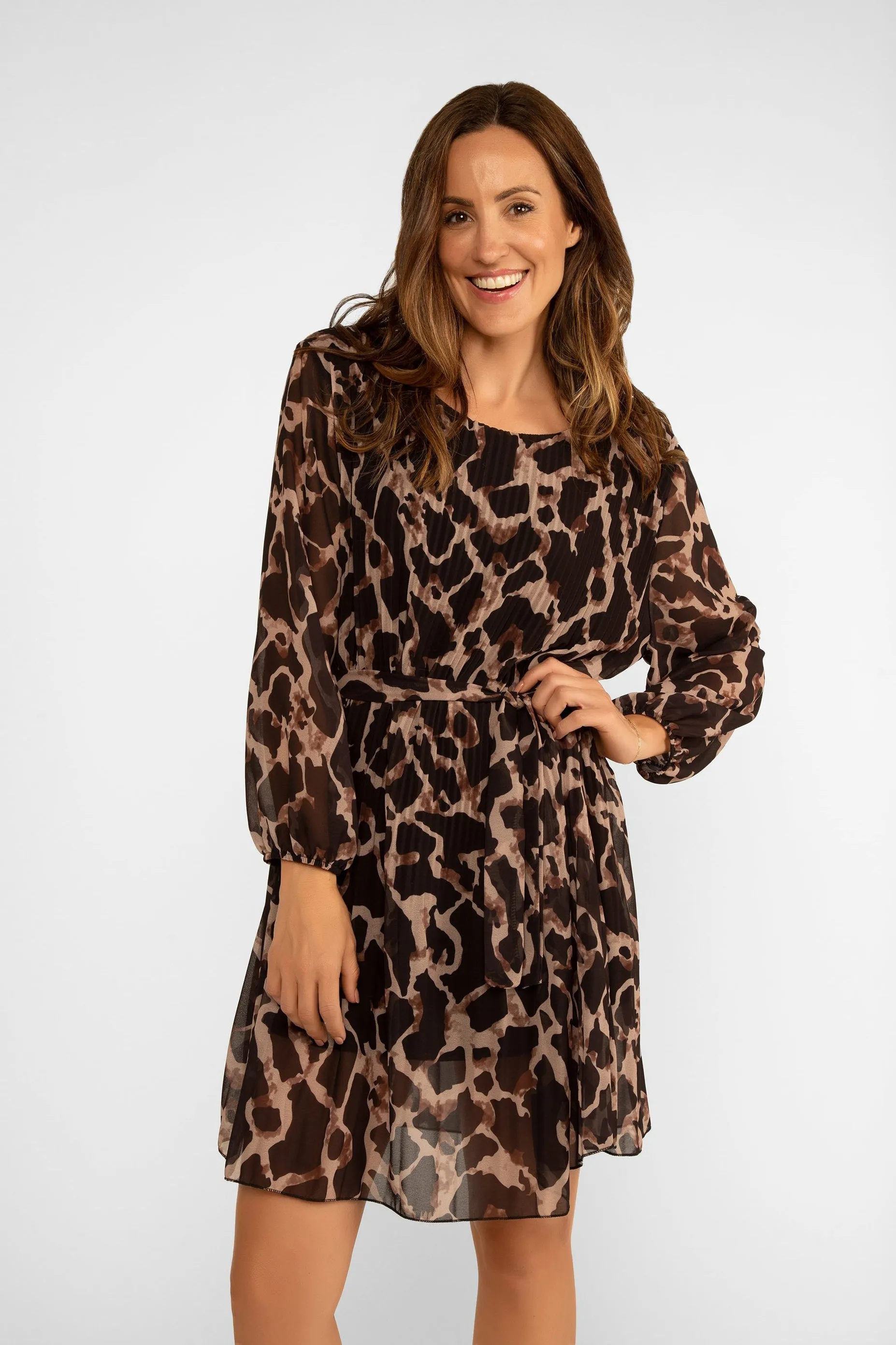 Leopard Printed Dress sold by Bellissima product image thumbnail 3