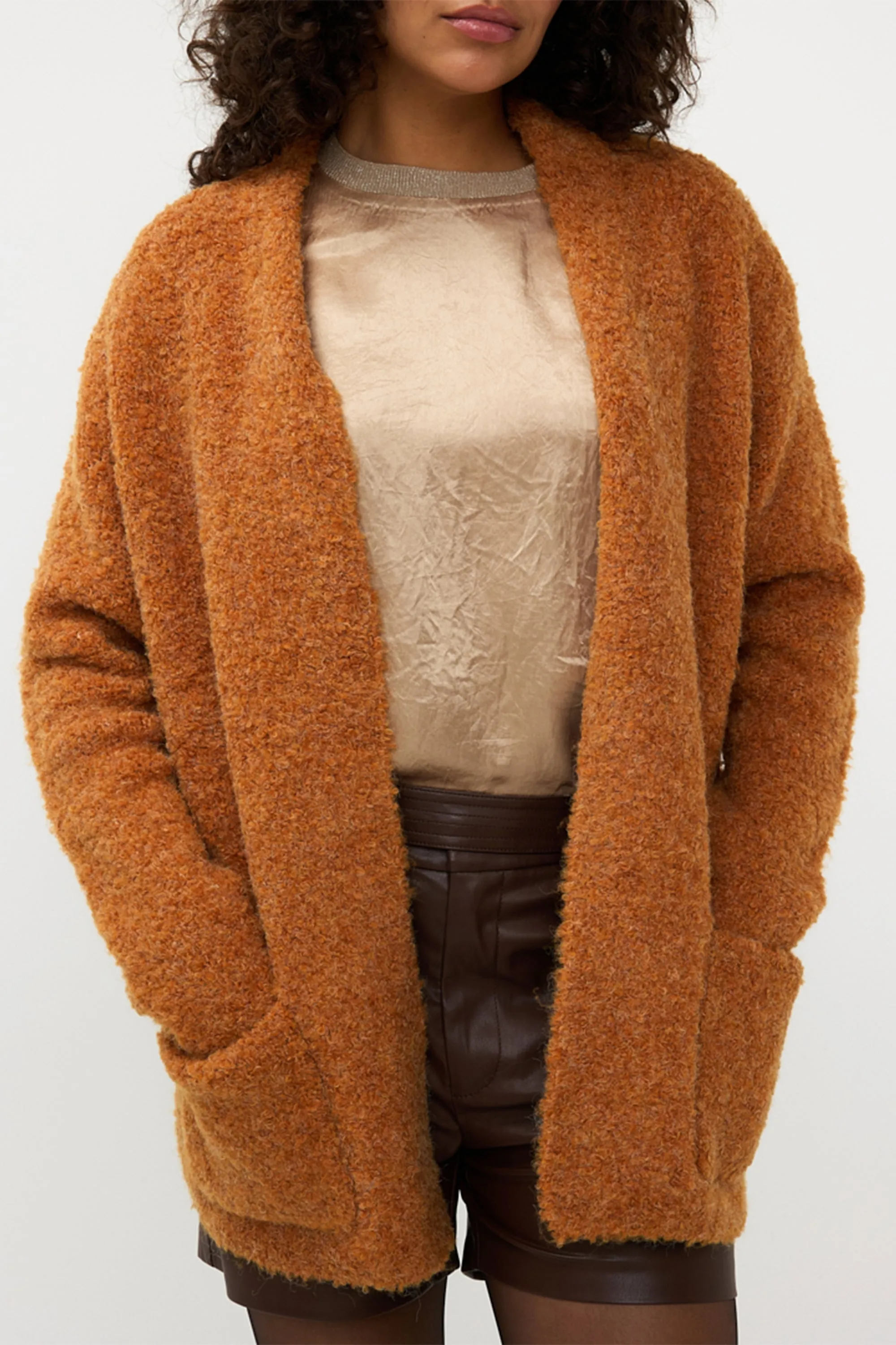 Textured Boucle Cardigan sold by Bellissima product image thumbnail 3