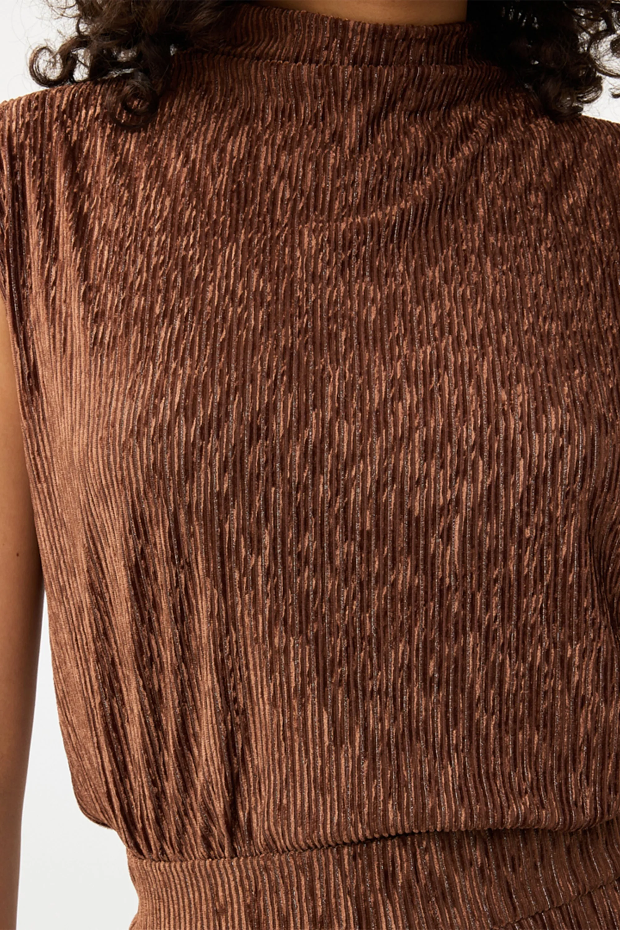 Crinkle Velour Top sold by Bellissima product image thumbnail 4