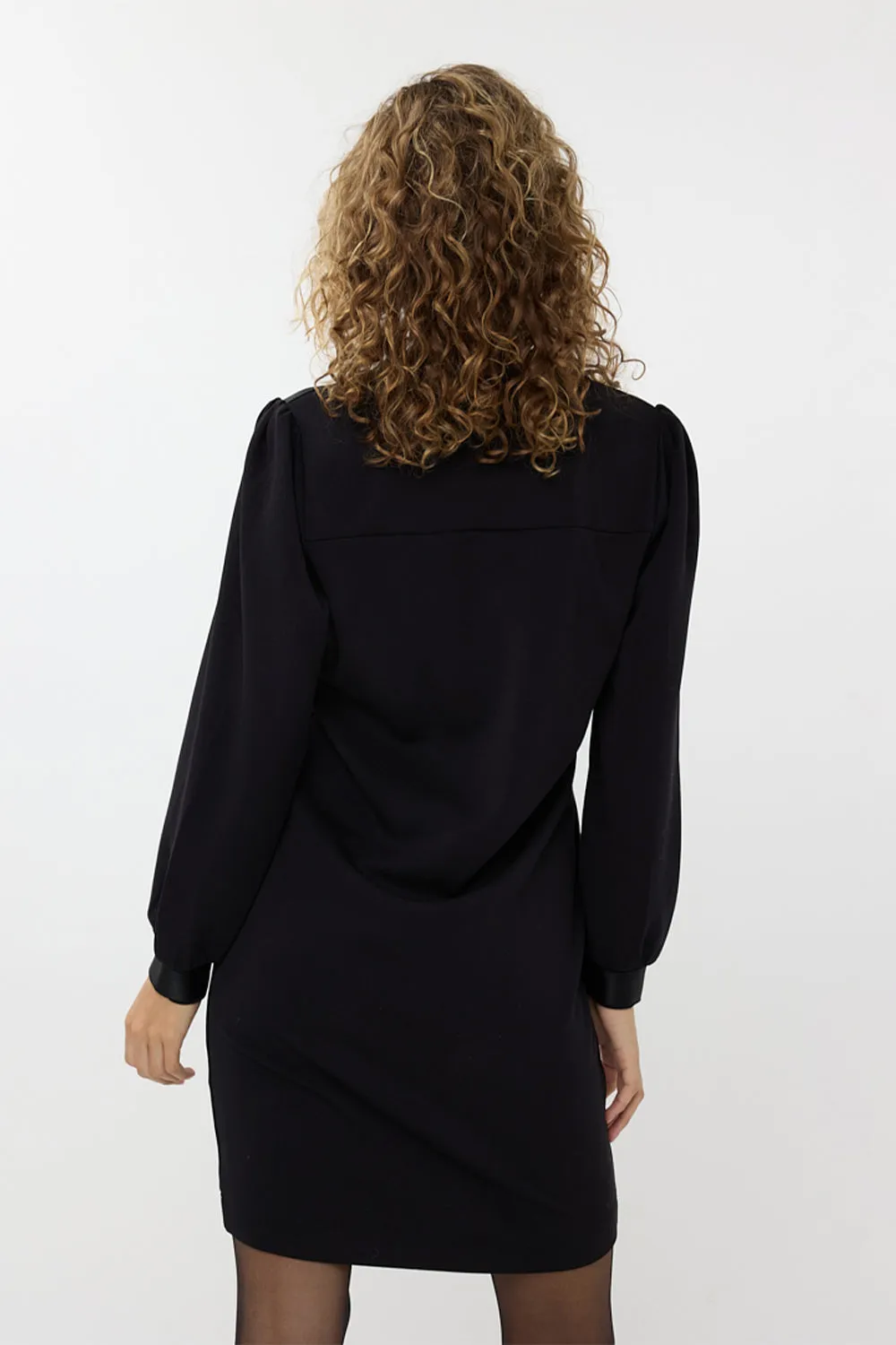 Modal Dress Zipper Collar sold by Bellissima product image thumbnail 5