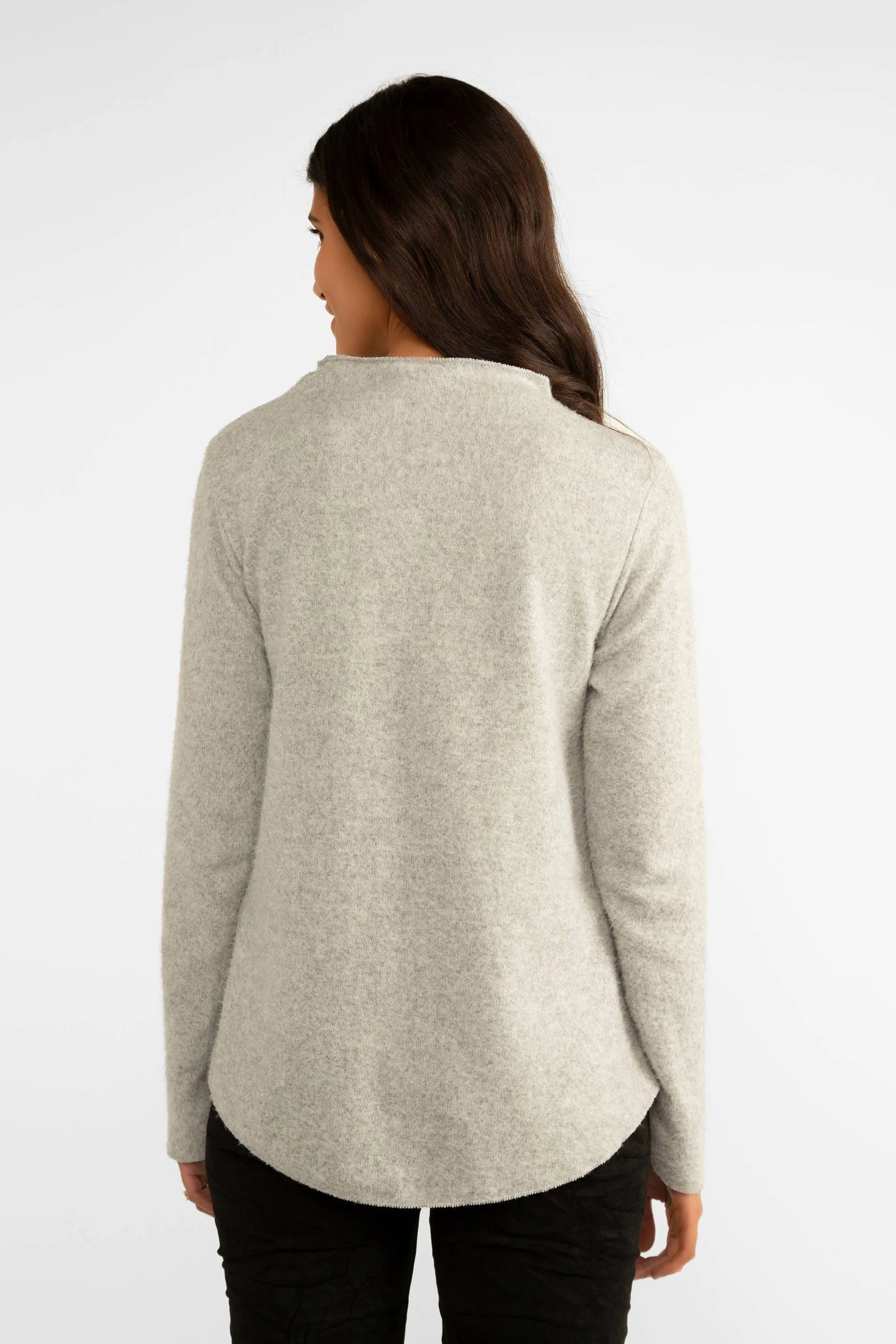 Marled Long Sleeve Sweater sold by Bellissima product image thumbnail 5