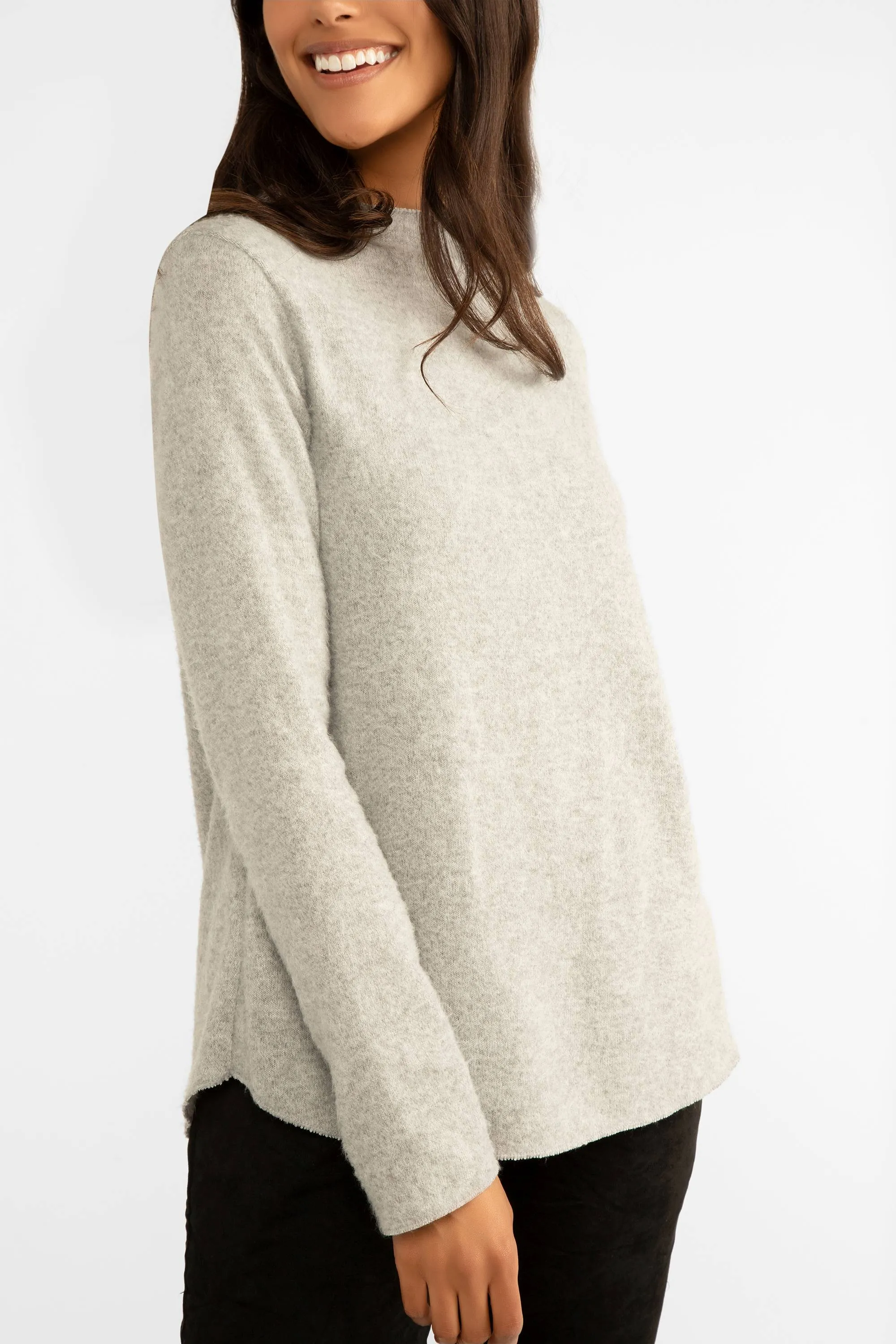 Marled Long Sleeve Sweater sold by Bellissima product image thumbnail 3