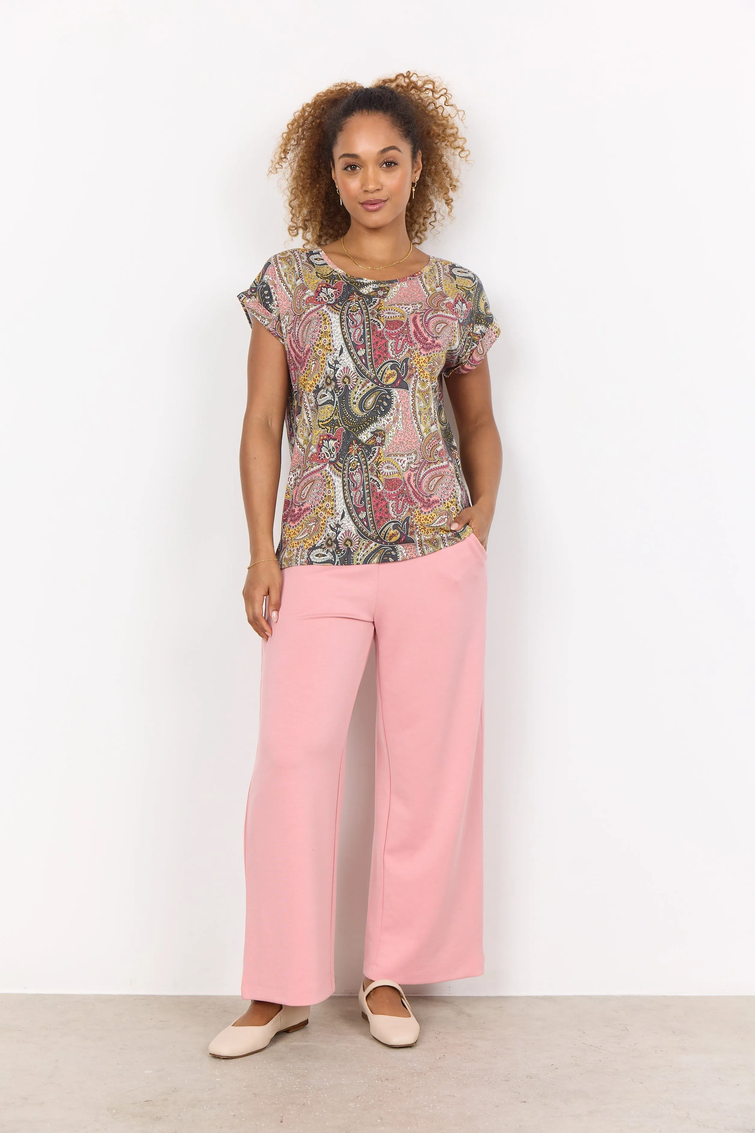 Short Sleeve Felicity AOP 469 Top sold by Bellissima product image thumbnail 2