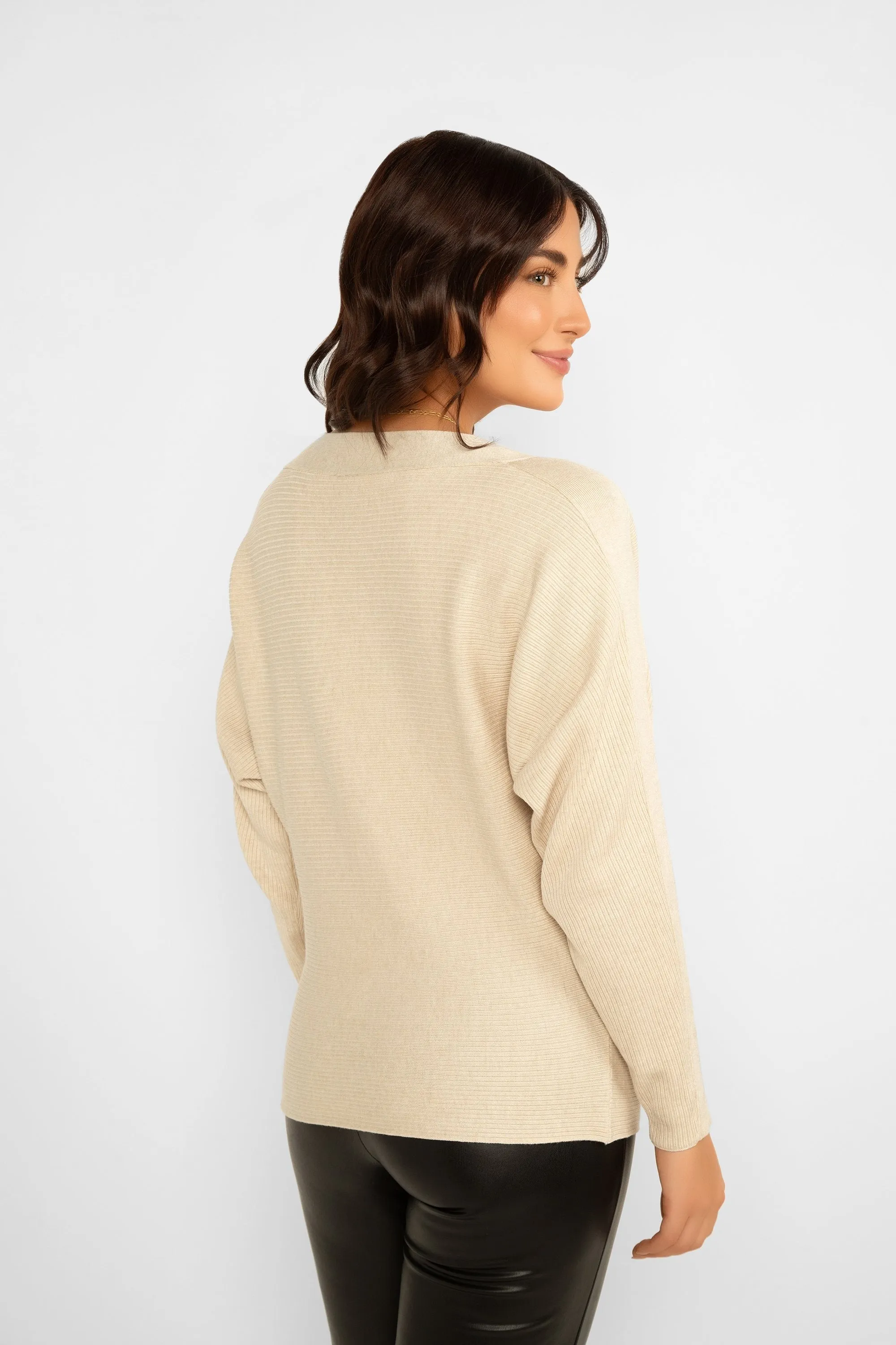 Dollie Dolman Sleeve Sweater sold by Bellissima product image thumbnail 3