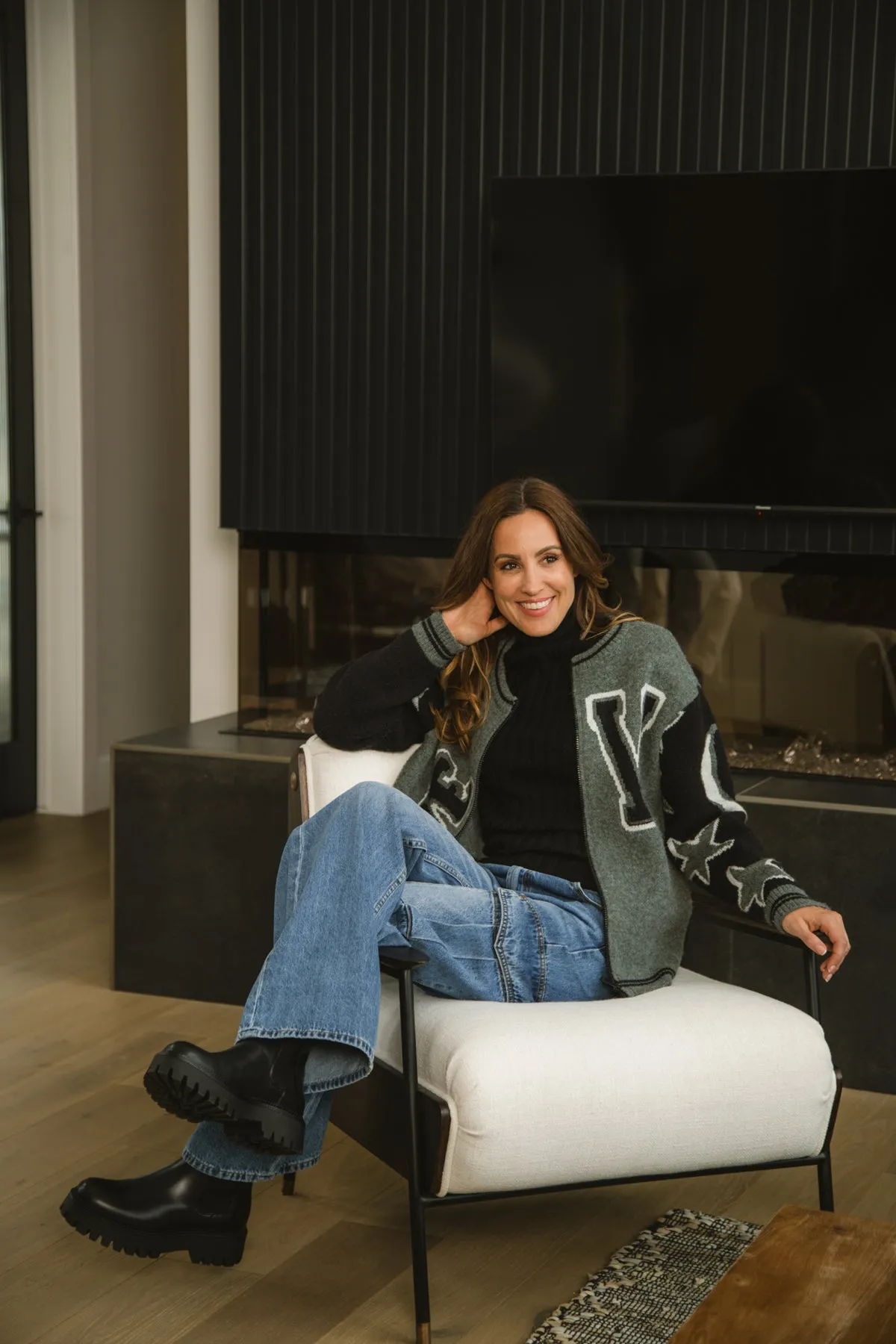 Love Varsity Jacket sold by Bellissima