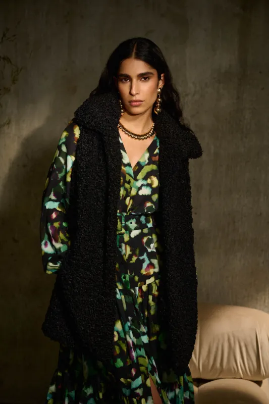 Faux Fur Sleeveless Vest sold by Bellissima