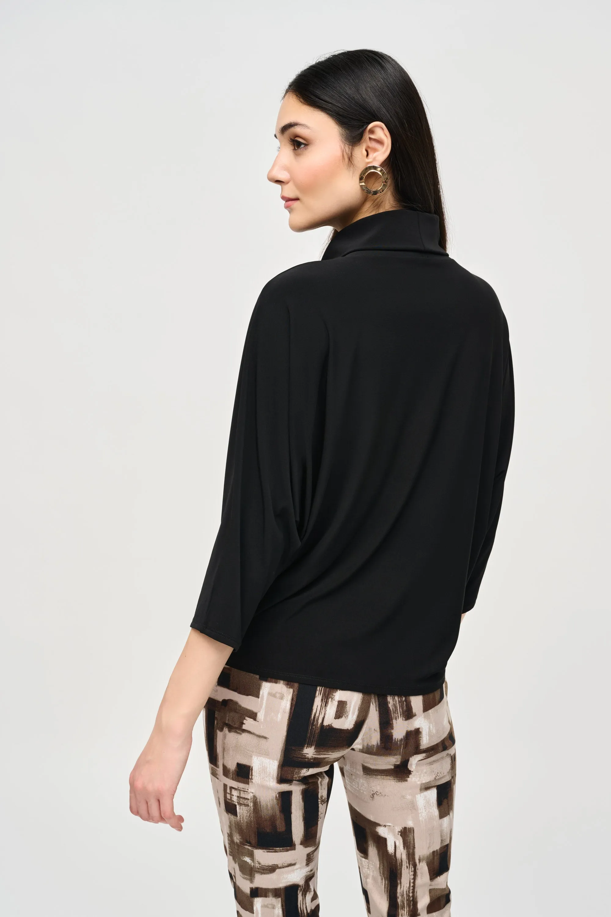 Silky Knit Boxy Top with Eyelets sold by Bellissima product image thumbnail 3