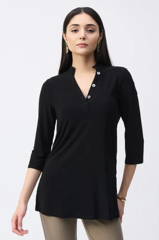 Trapeze Style Tunic with Silky Texture sold by Bellissima