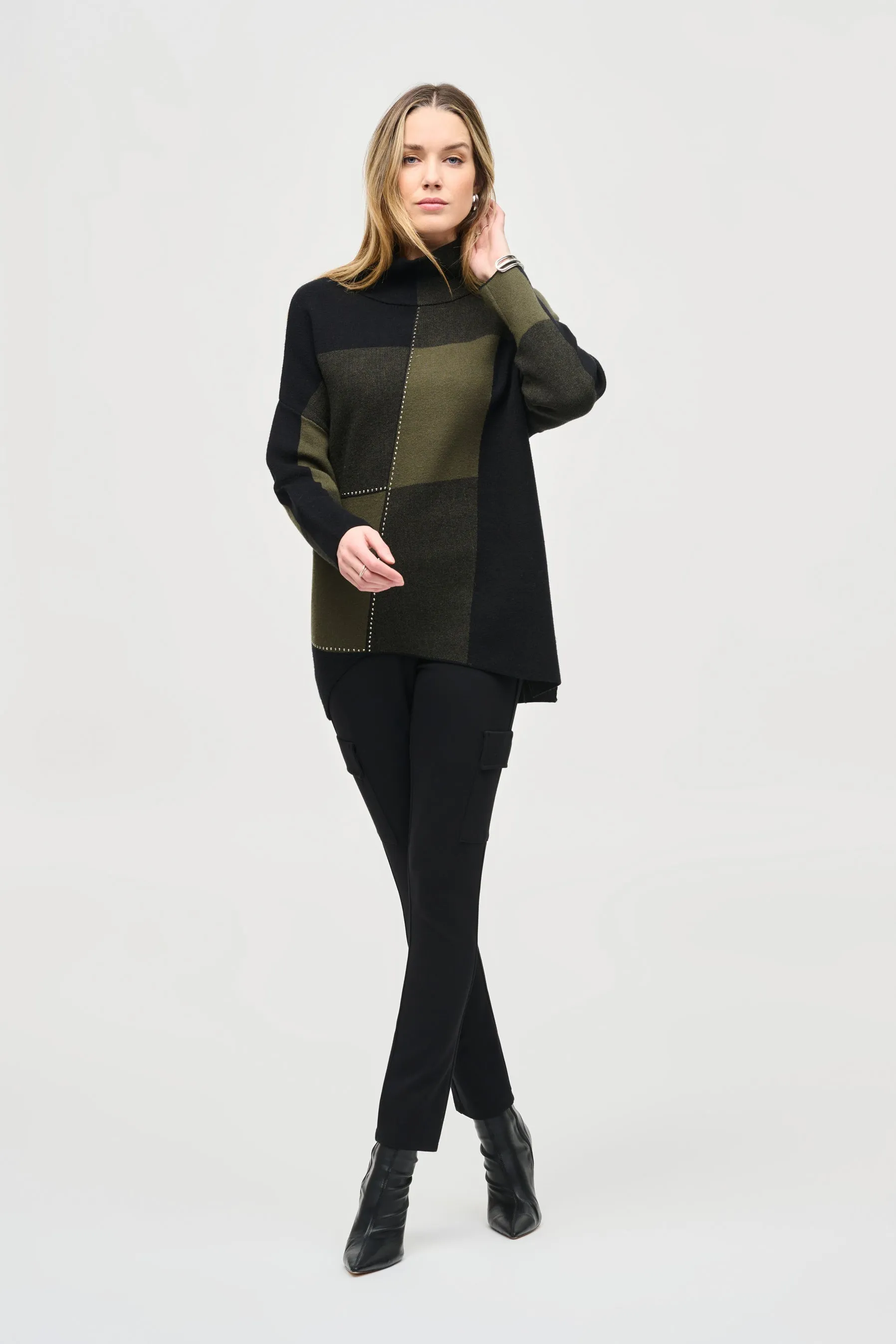 Silky Knit Slim Fit Cargo Pants sold by Bellissima