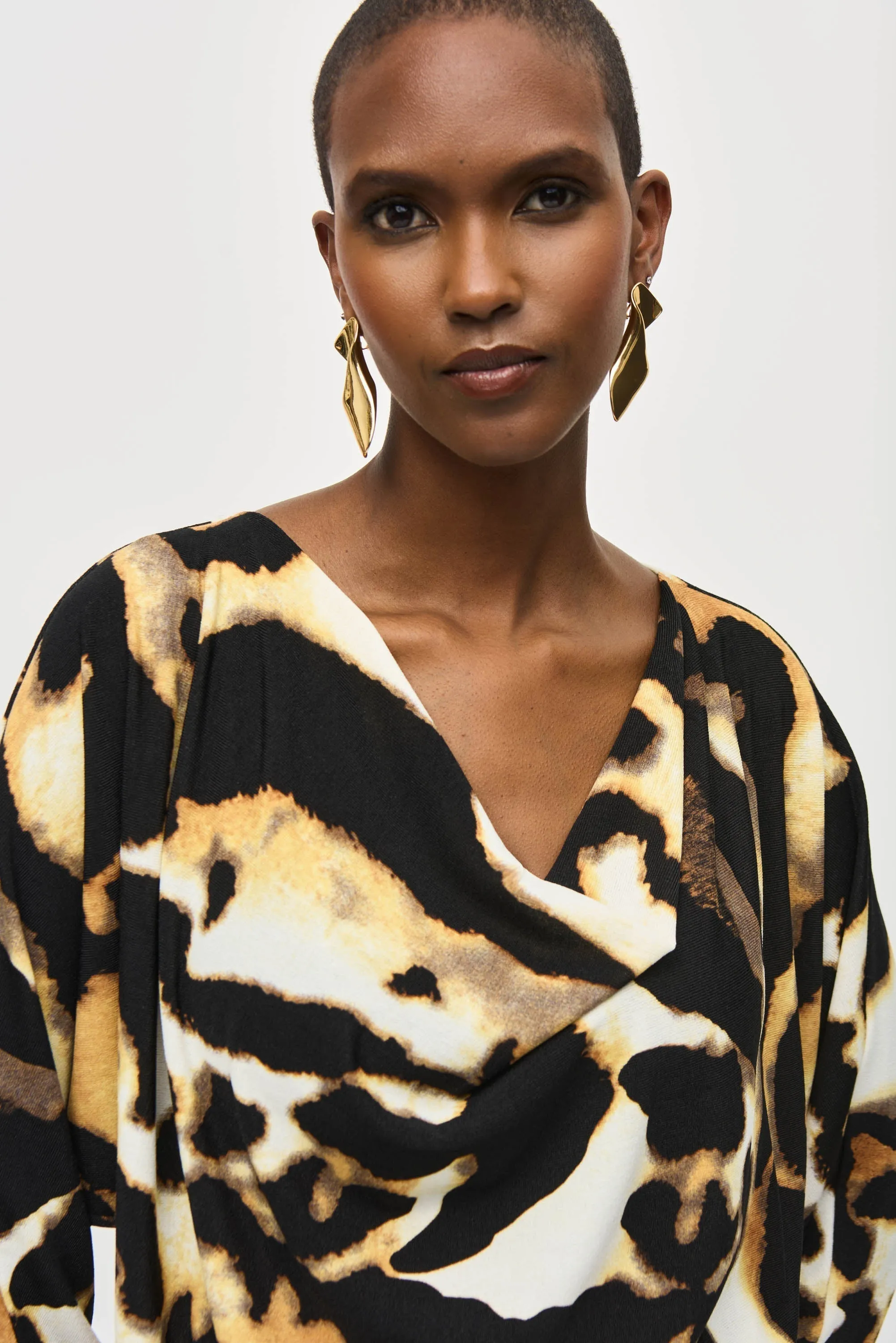 Animal Patterned Knit Sweater sold by Bellissima product image thumbnail 2