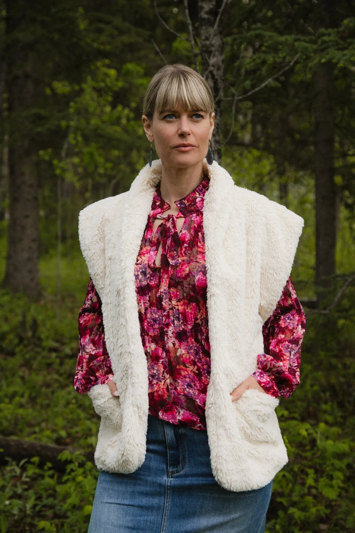 Femine Floral Blouse sold by Bellissima