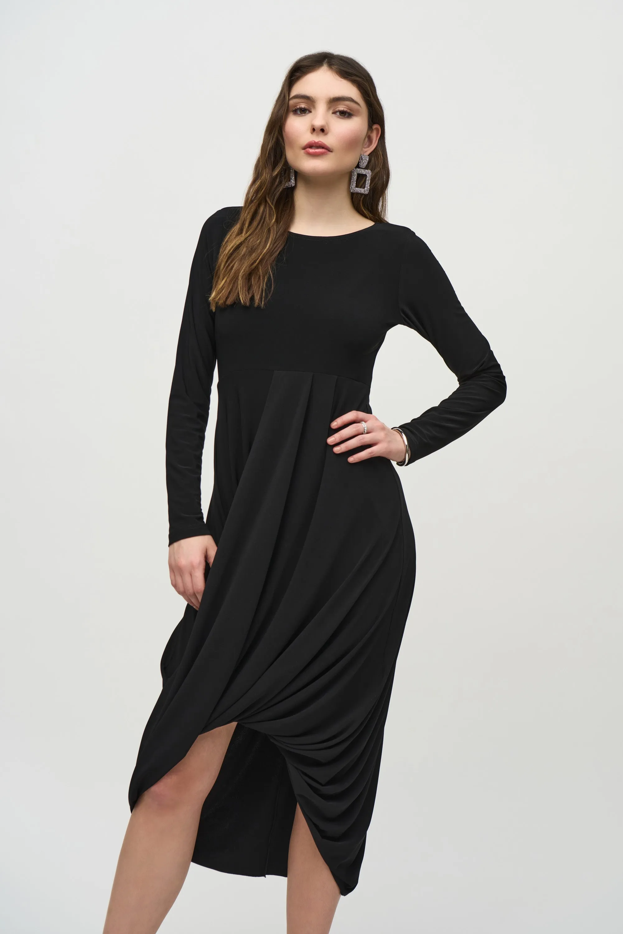 Silky Knit Cocoon Dress sold by Bellissima product image thumbnail 2