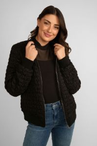 Quilted Bomber Jacket sold by Bellissima