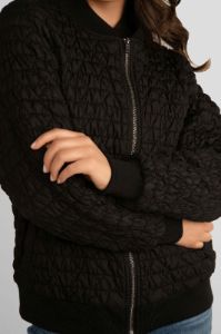 Quilted Bomber Jacket sold by Bellissima