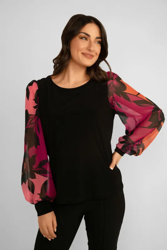 Floral Long Sleeve Top sold by Bellissima