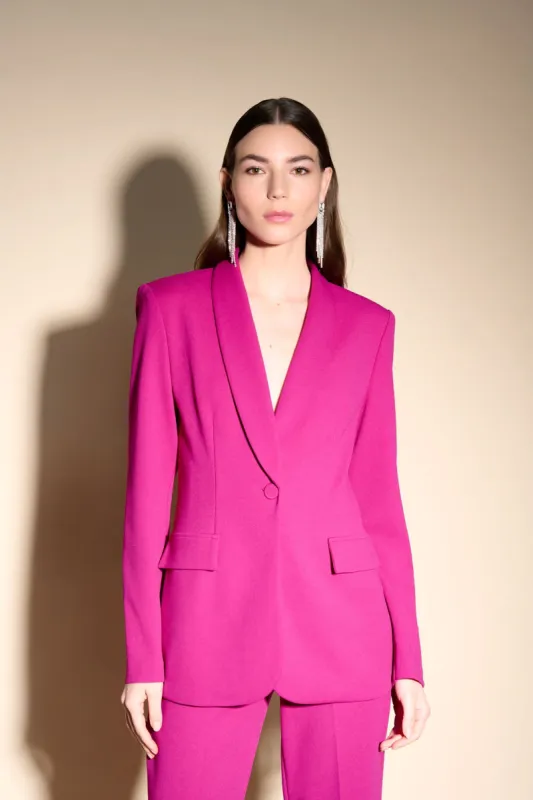 Scuba Crepe Fitted Blazer sold by Bellissima