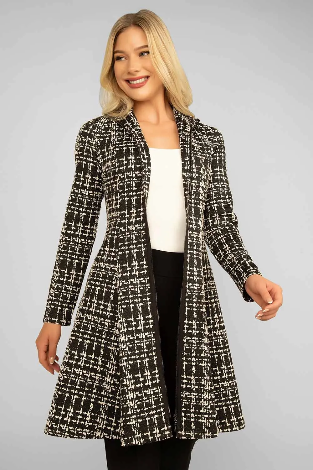 Plaid Tweed Jacket sold by Bellissima