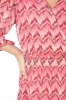 Zigzag Printed Midi Dress sold by Bellissima