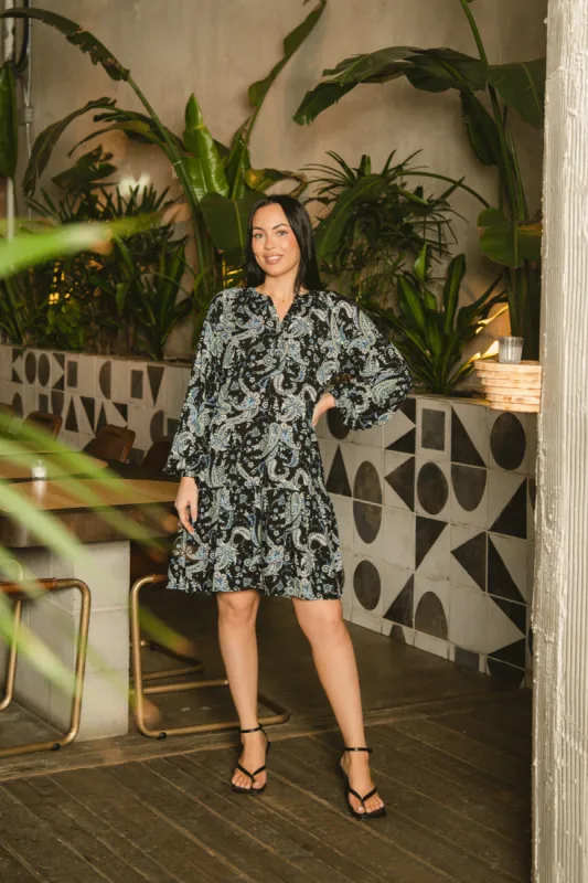 Paisley Henley Dress sold by Bellissima